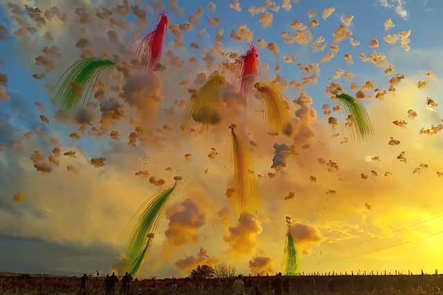 Tagesfeuerwerk