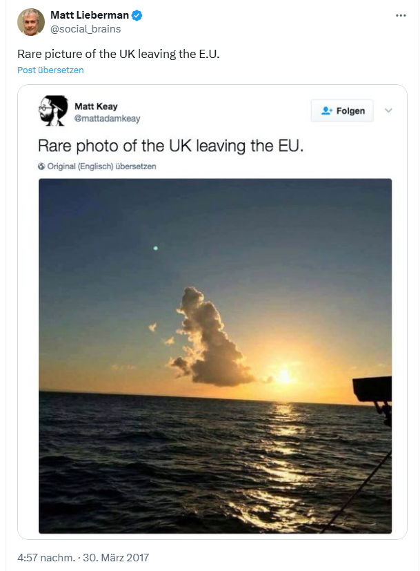 England verlässt die EU