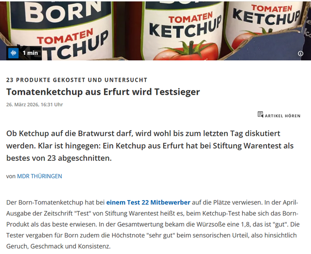 Born Tomatenketchup